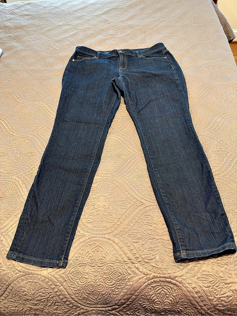Ann Taylor LOFT Modern Skinny Women's Skinny Jeans Waist 14 Blue